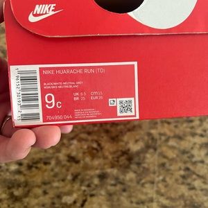 Nike Hurrache Black/white